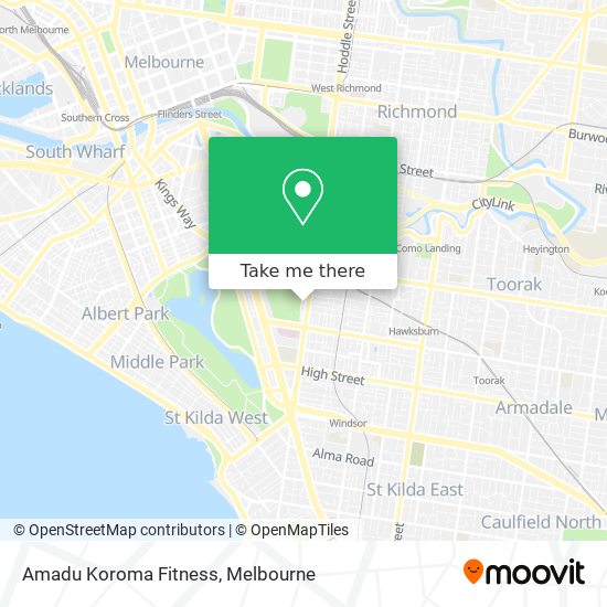Amadu Koroma Fitness map