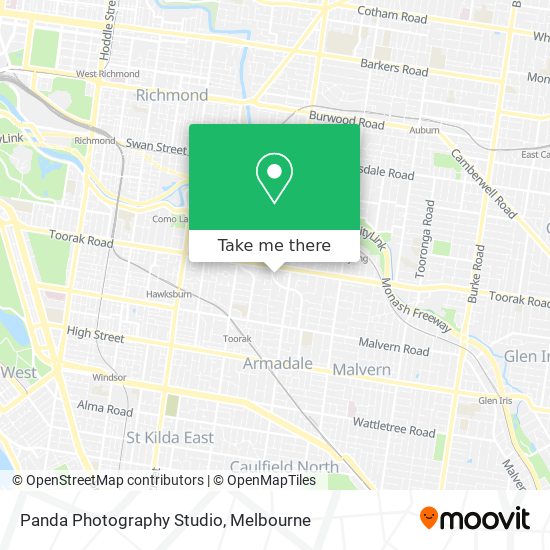 Panda Photography Studio map