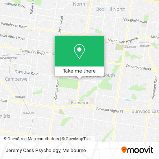 Jeremy Cass Psychology map