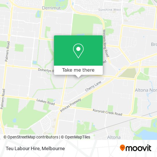 Teu Labour Hire map