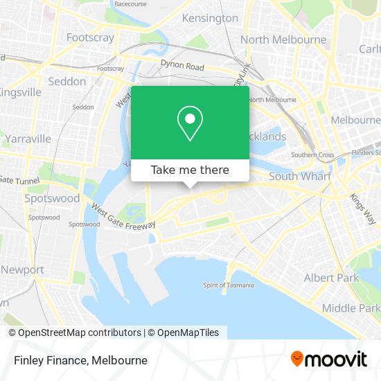 Finley Finance map