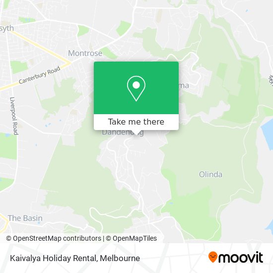 Kaivalya Holiday Rental map