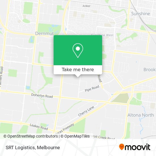 SRT Logistics map