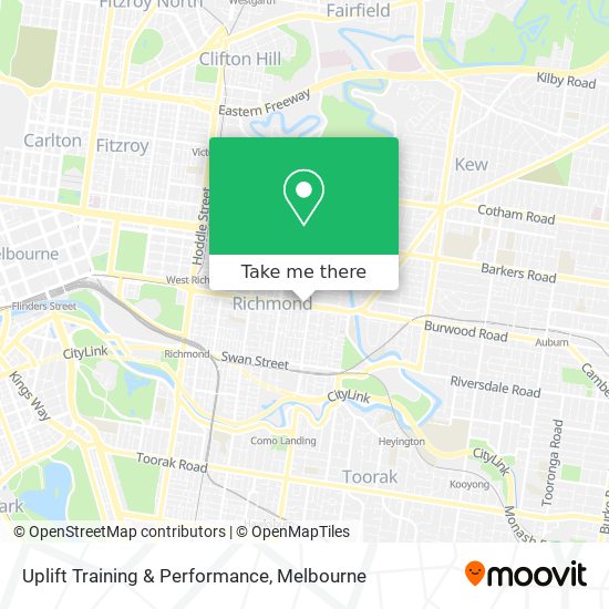 Uplift Training & Performance map