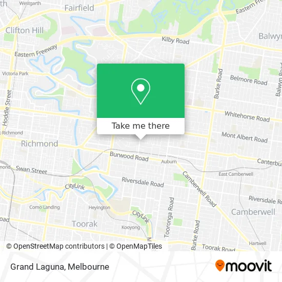 Grand Laguna map