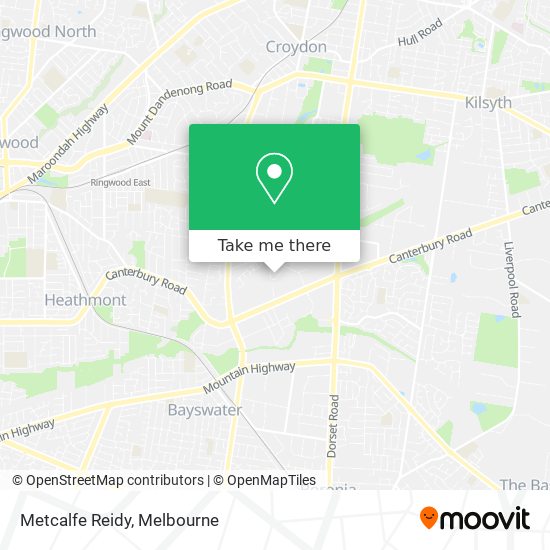 Metcalfe Reidy map