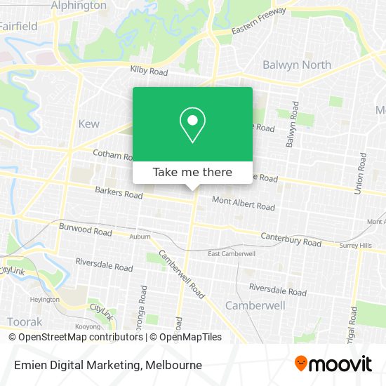 Mapa Emien Digital Marketing