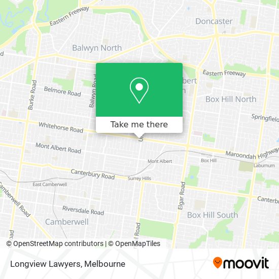 Longview Lawyers map