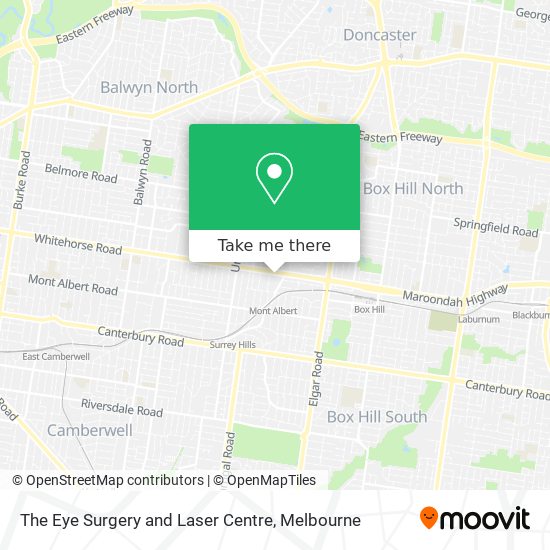 The Eye Surgery and Laser Centre map