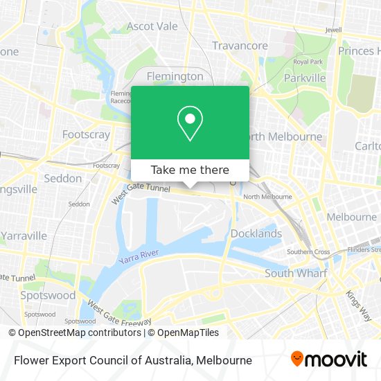 Flower Export Council of Australia map
