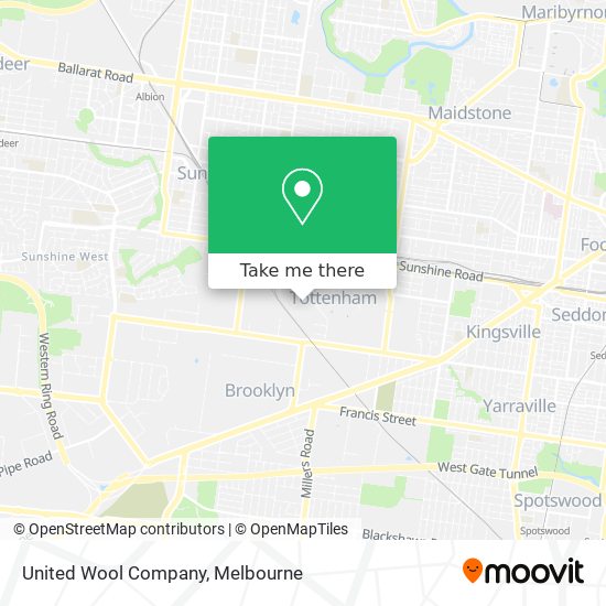 United Wool Company map
