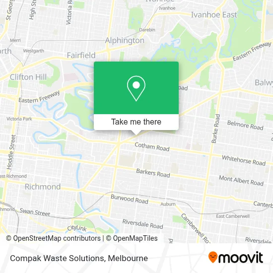 Mapa Compak Waste Solutions