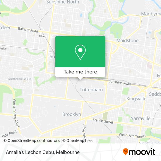 Amalia's Lechon Cebu map
