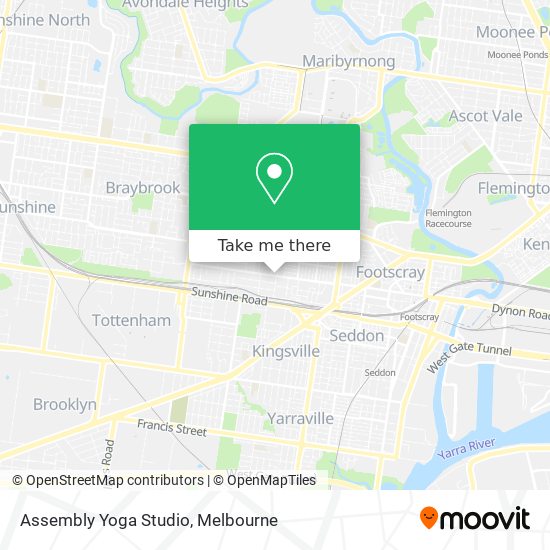 Mapa Assembly Yoga Studio