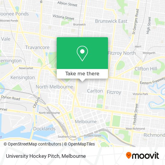 University Hockey Pitch map