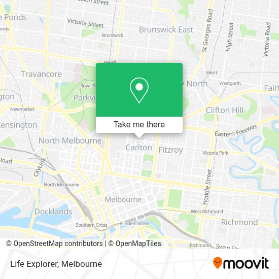 Mapa Life Explorer