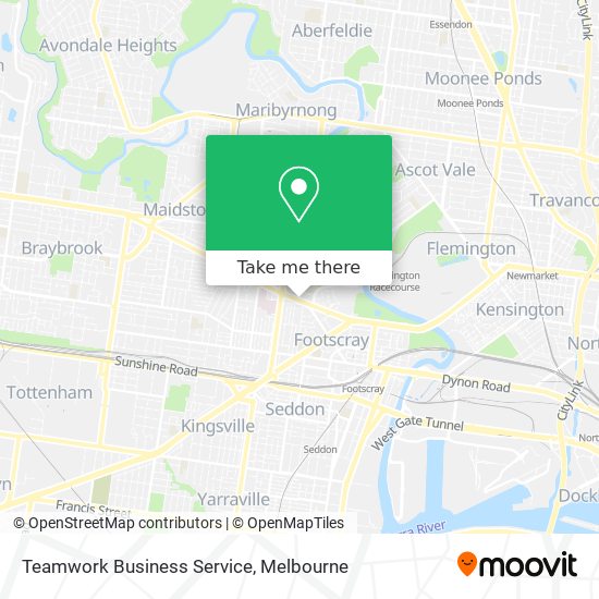 Teamwork Business Service map