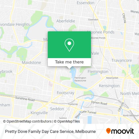 Pretty Dove Family Day Care Service map