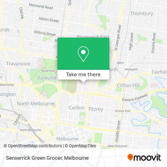 Mapa Senserrick Green Grocer