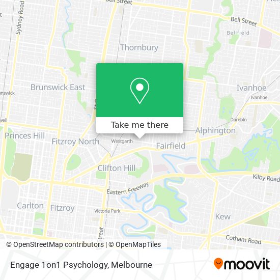 Engage 1on1 Psychology map