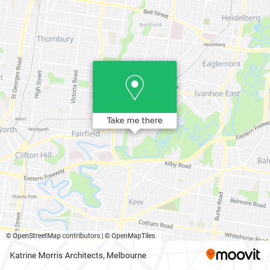 Katrine Morris Architects map