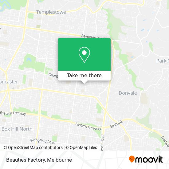 Beauties Factory map