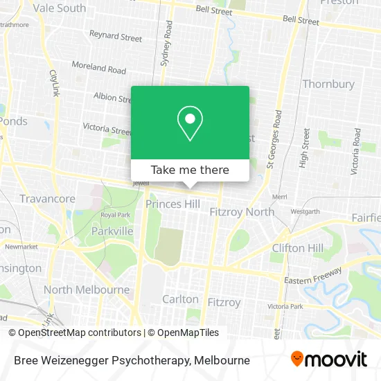 Bree Weizenegger Psychotherapy map