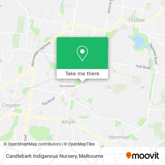 Candlebark Indigenous Nursery map
