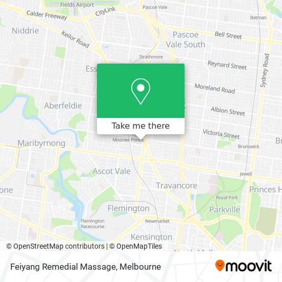 Feiyang Remedial Massage map