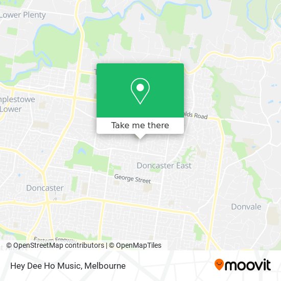 Hey Dee Ho Music map