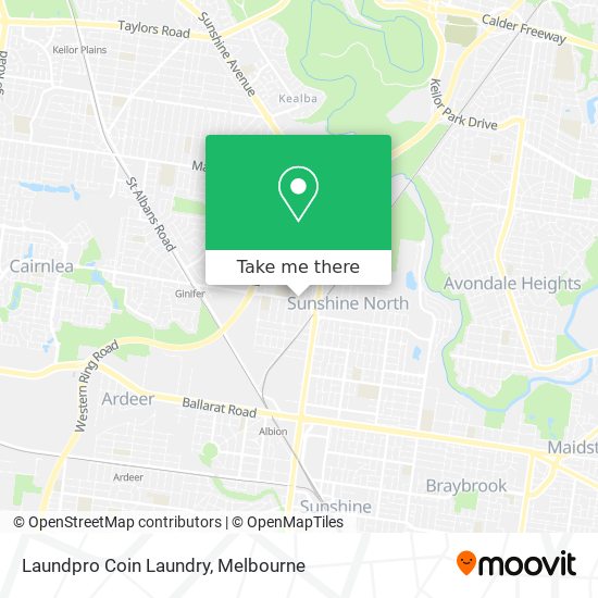 Laundpro Coin Laundry map