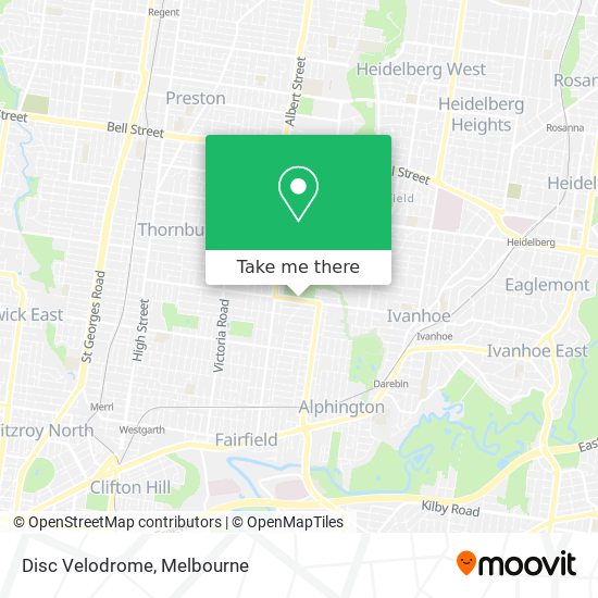 Disc Velodrome map