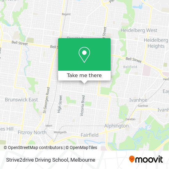 Strive2drive Driving School map