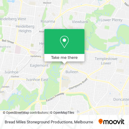 Mapa Bread Miles Stoneground Productions