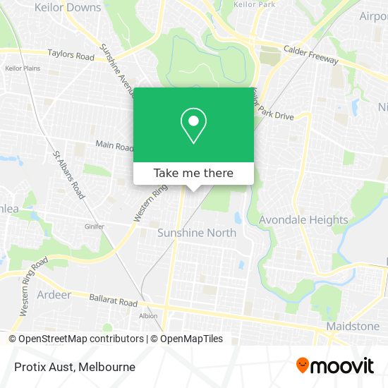 Protix Aust map