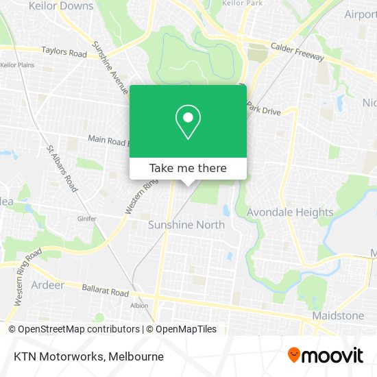 KTN Motorworks map