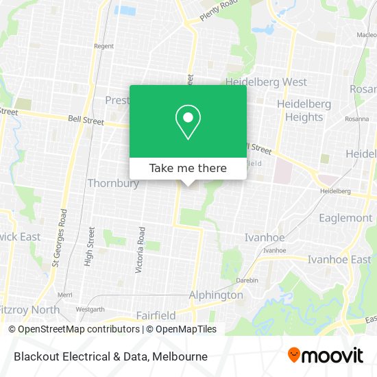 Mapa Blackout Electrical & Data