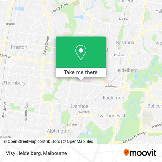 Visy Heidelberg map