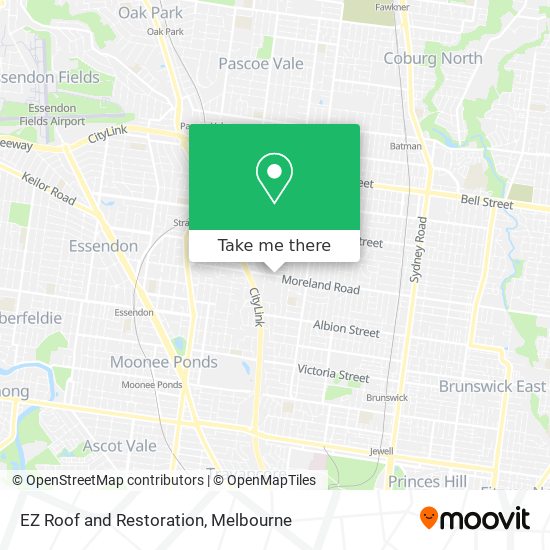 EZ Roof and Restoration map