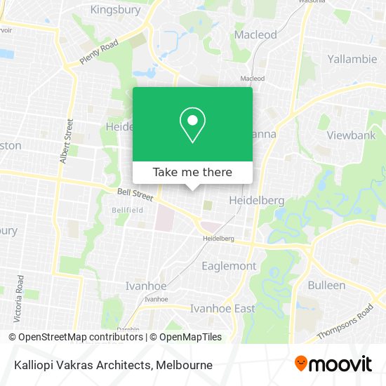 Kalliopi Vakras Architects map