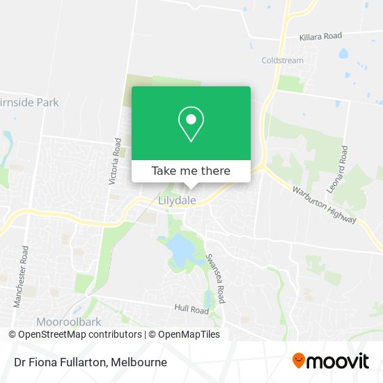 Dr Fiona Fullarton map