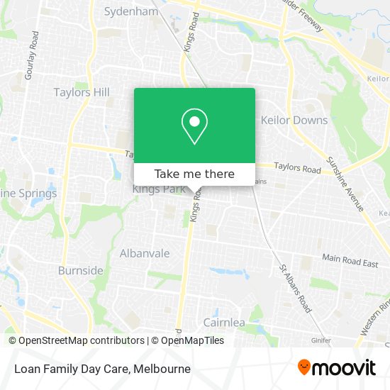 Loan Family Day Care map