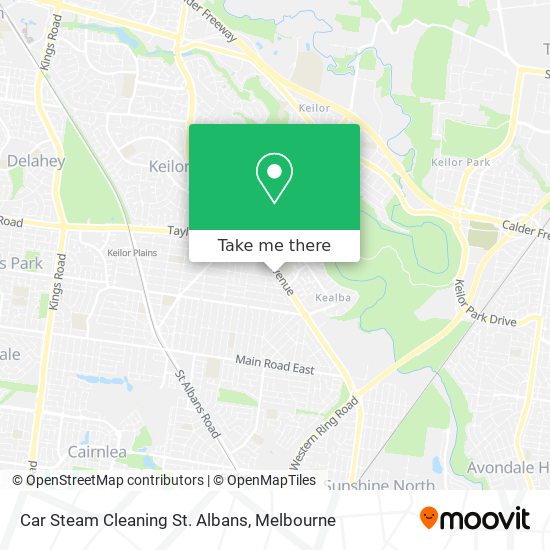 Car Steam Cleaning St. Albans map