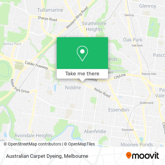 Australian Carpet Dyeing map