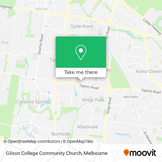 Gilson College Community Church map