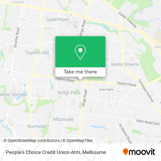 People's Choice Credit Union-Atm map