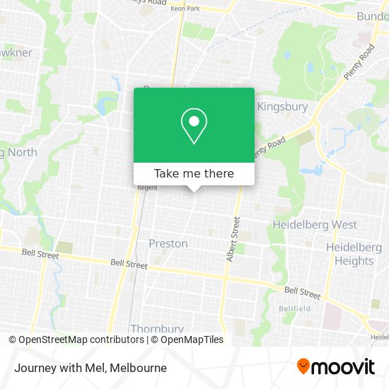 Journey with Mel map