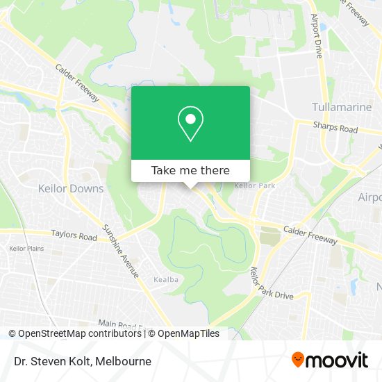 Dr. Steven Kolt map