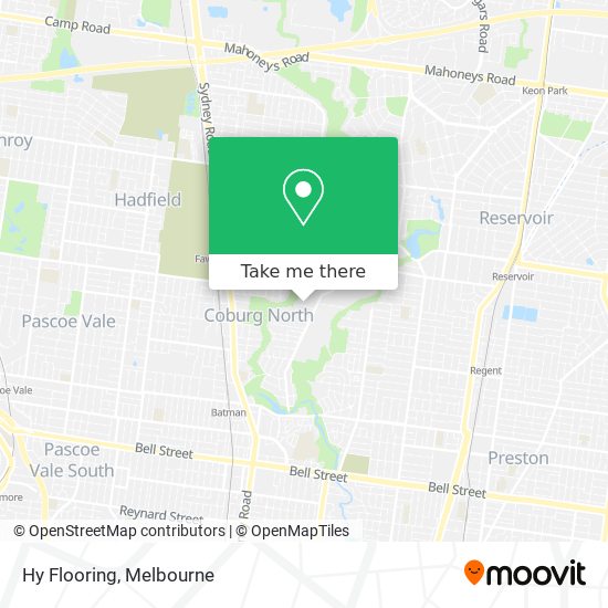 Hy Flooring map