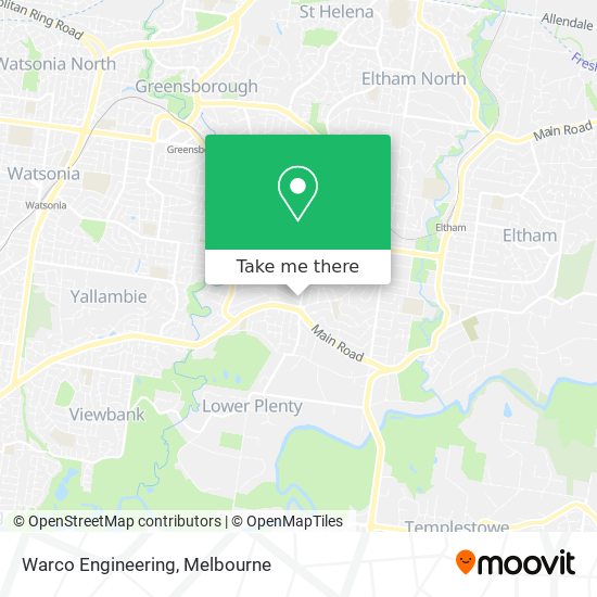 Warco Engineering map